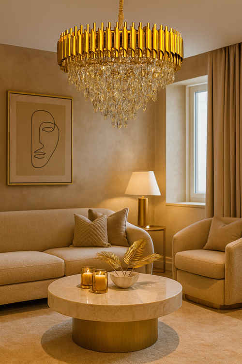 Suspension Traditionnelle MAROCAINE GOLD