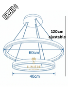 Suspension Woody GOLD — 60 CM