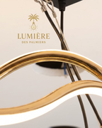 Suspension WAVE GOLD - 60 CM