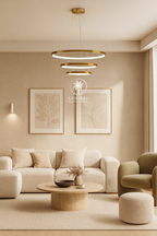 Suspension Monte-Carlo avec télécommande (3 Lumières )