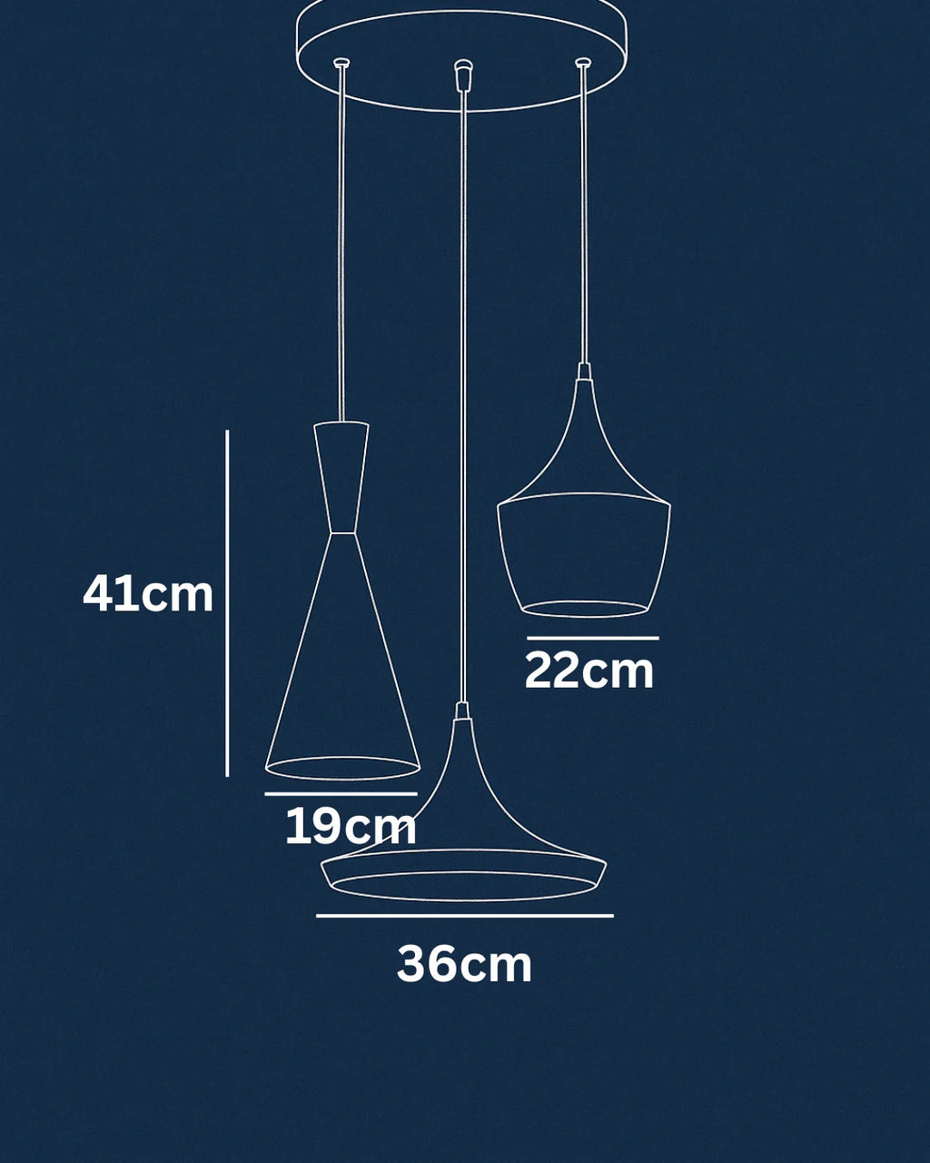 Suspension AXIS Trio