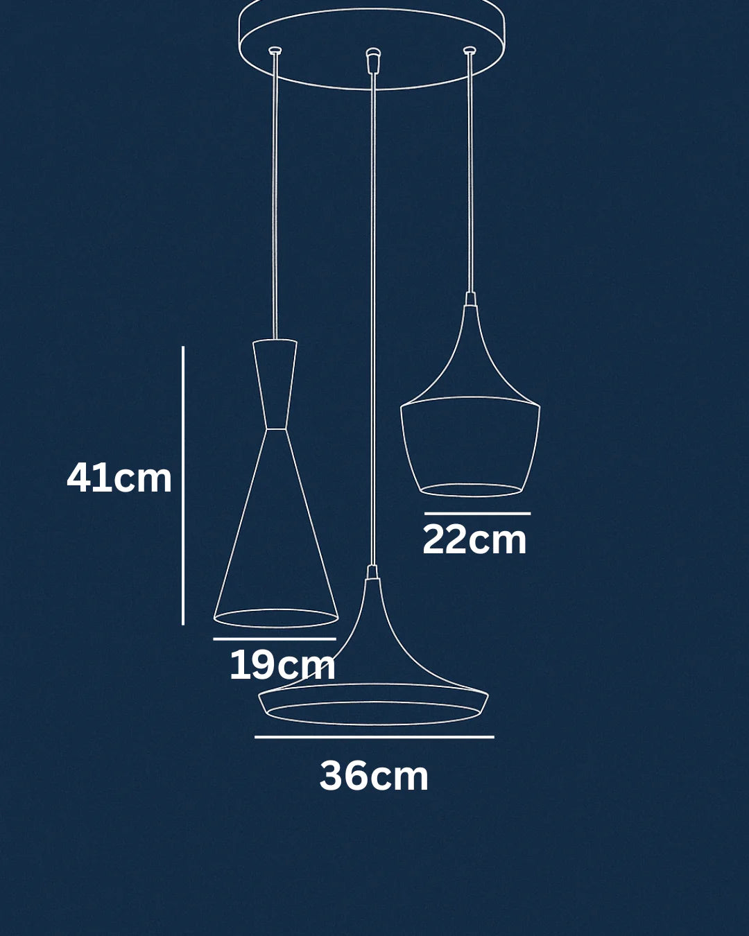 Suspension AXIS Trio