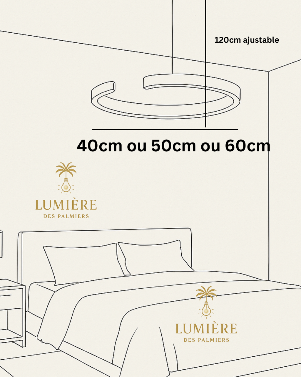 Suspension Samantha GOLD