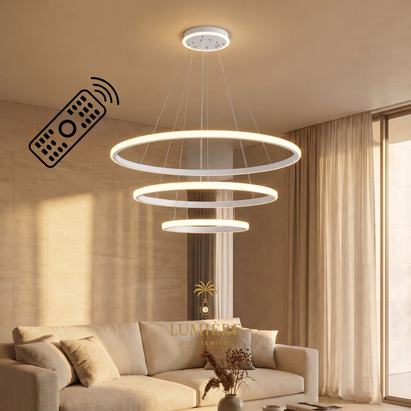 Suspension Cercle WHITE - 60 CM