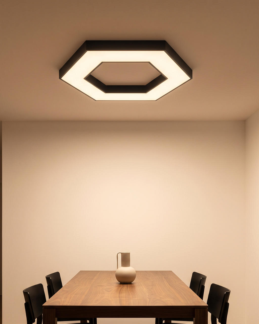 Plafonnier Hexagone - 60CM