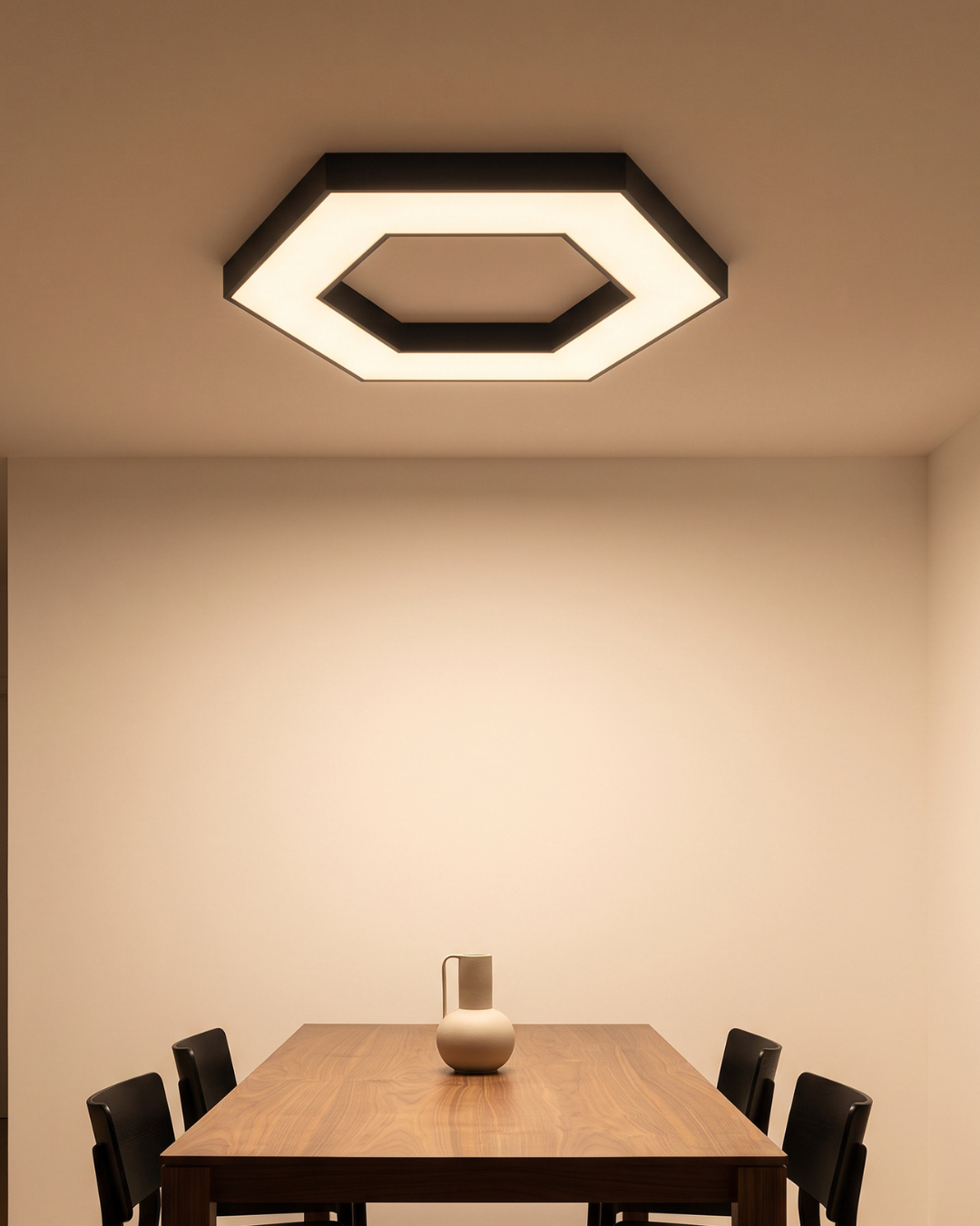 Plafonnier Hexagone - 60CM