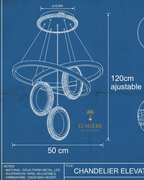 Suspension Calesthe - 50 CM