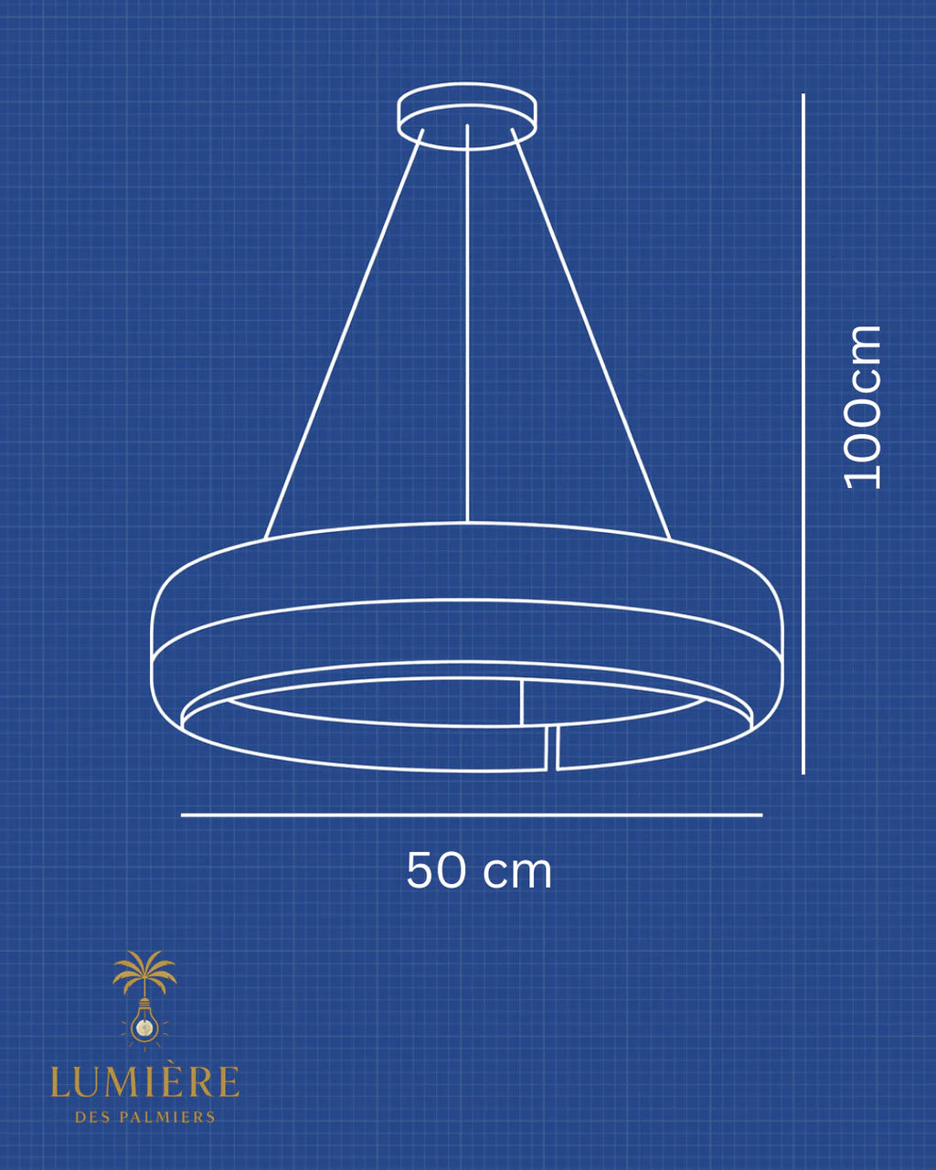 Suspension KALON – 50 cm