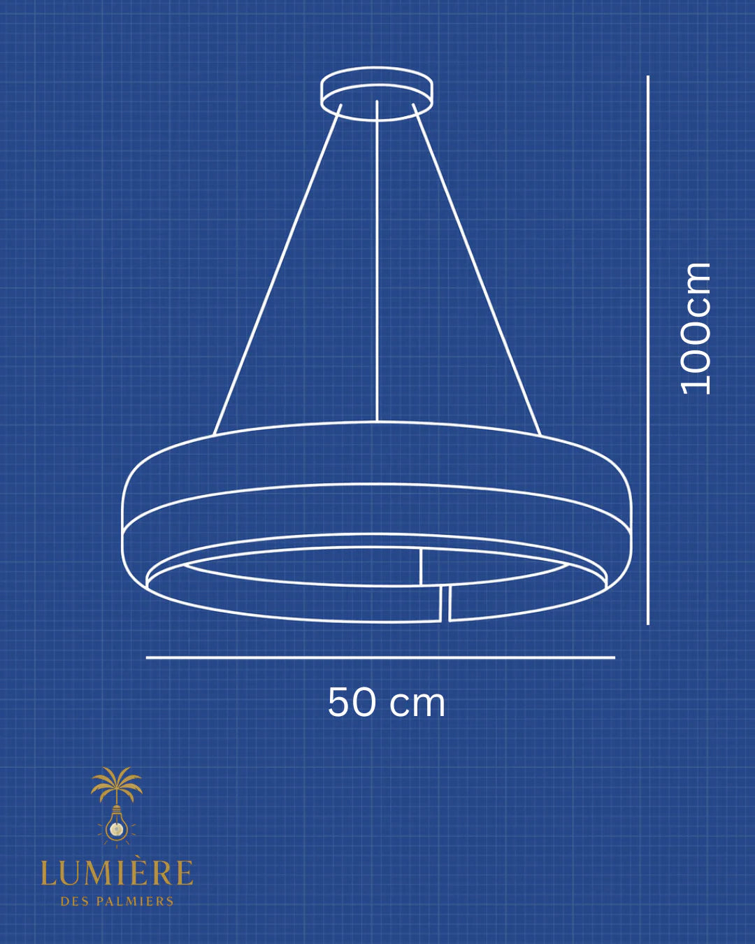 Suspension KALON – 50 cm