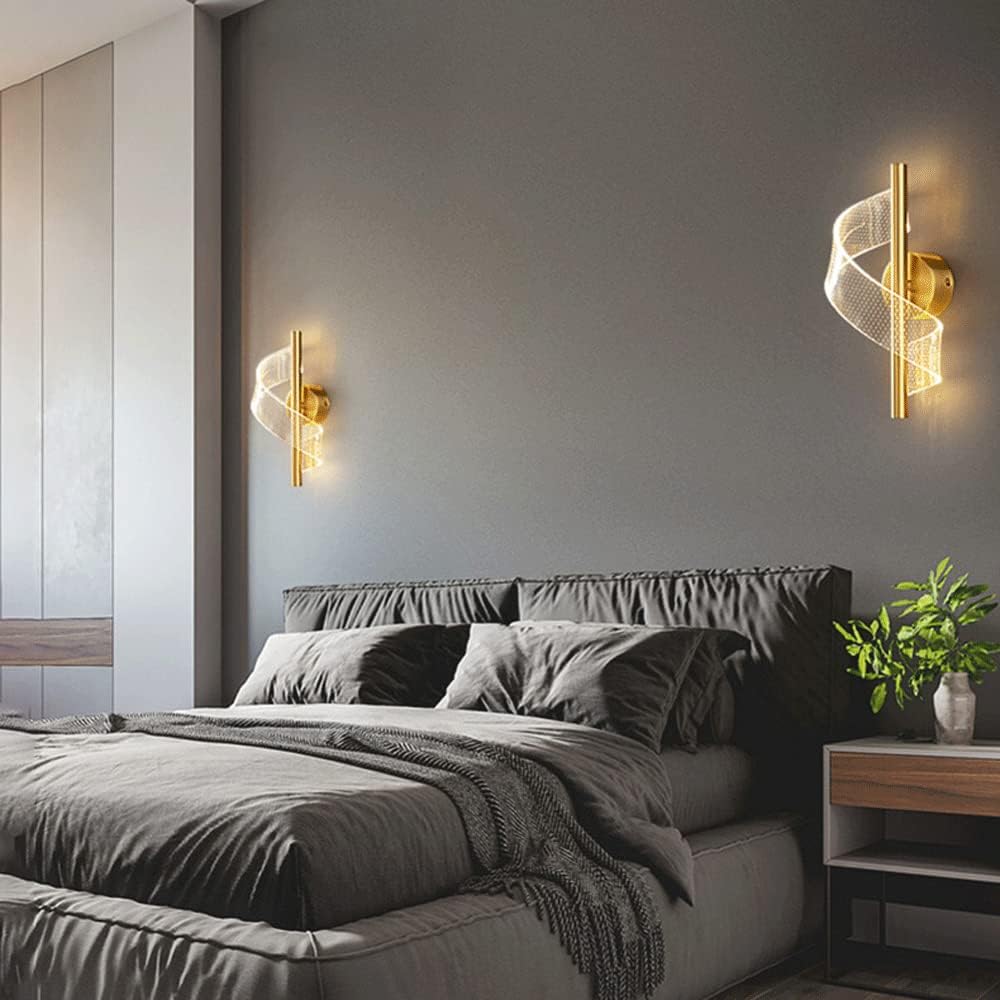 Applique murale GOLD FLEX 30cm (3 Lumieres)
