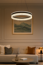 Suspension Wirtz BLACK 50cm (3 lumières) avec télécommande