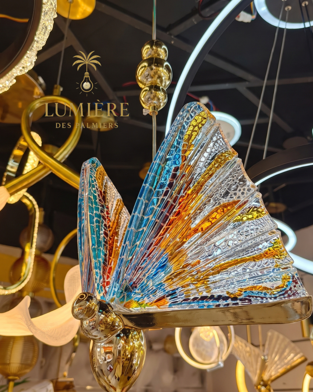 Suspension Butterfly RGB