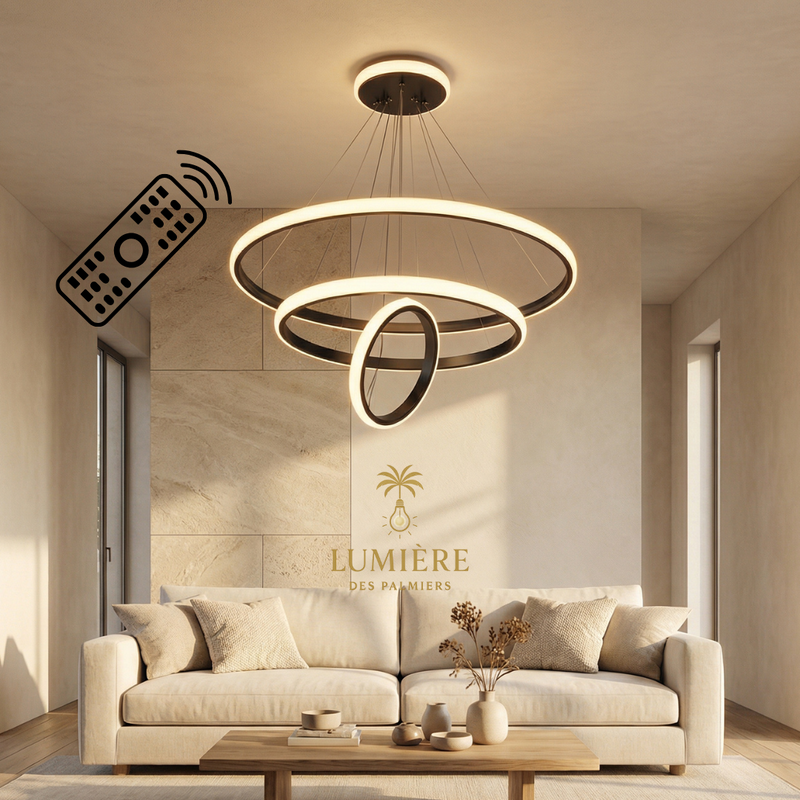 Suspension Cercle Black  – 60 cm