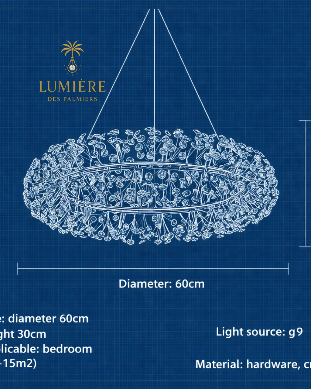 Lustre Alien - 60CM/80CM