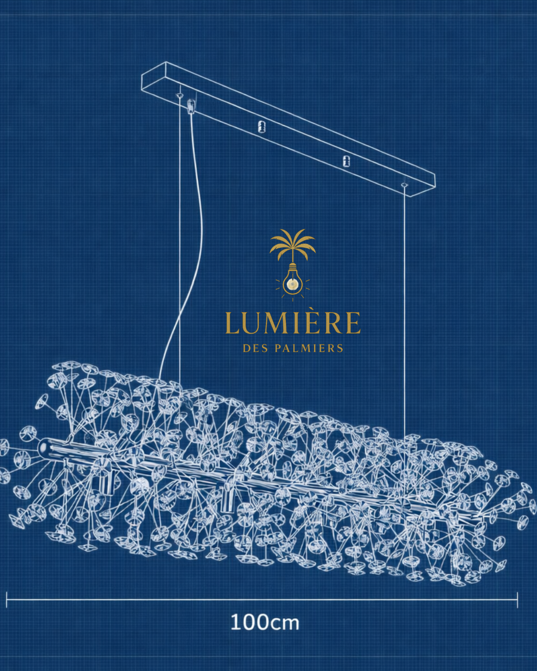 Lustre Caliro - 100 CM