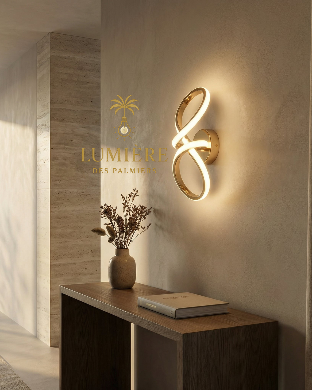 Applique murale Mus GOLD 30CM
