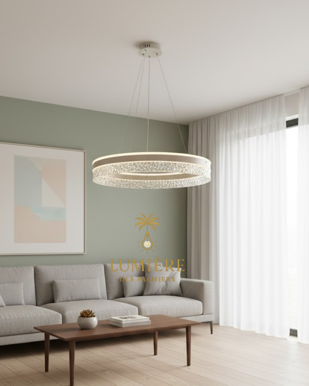 Suspension Piun White ( 3 Lumières )