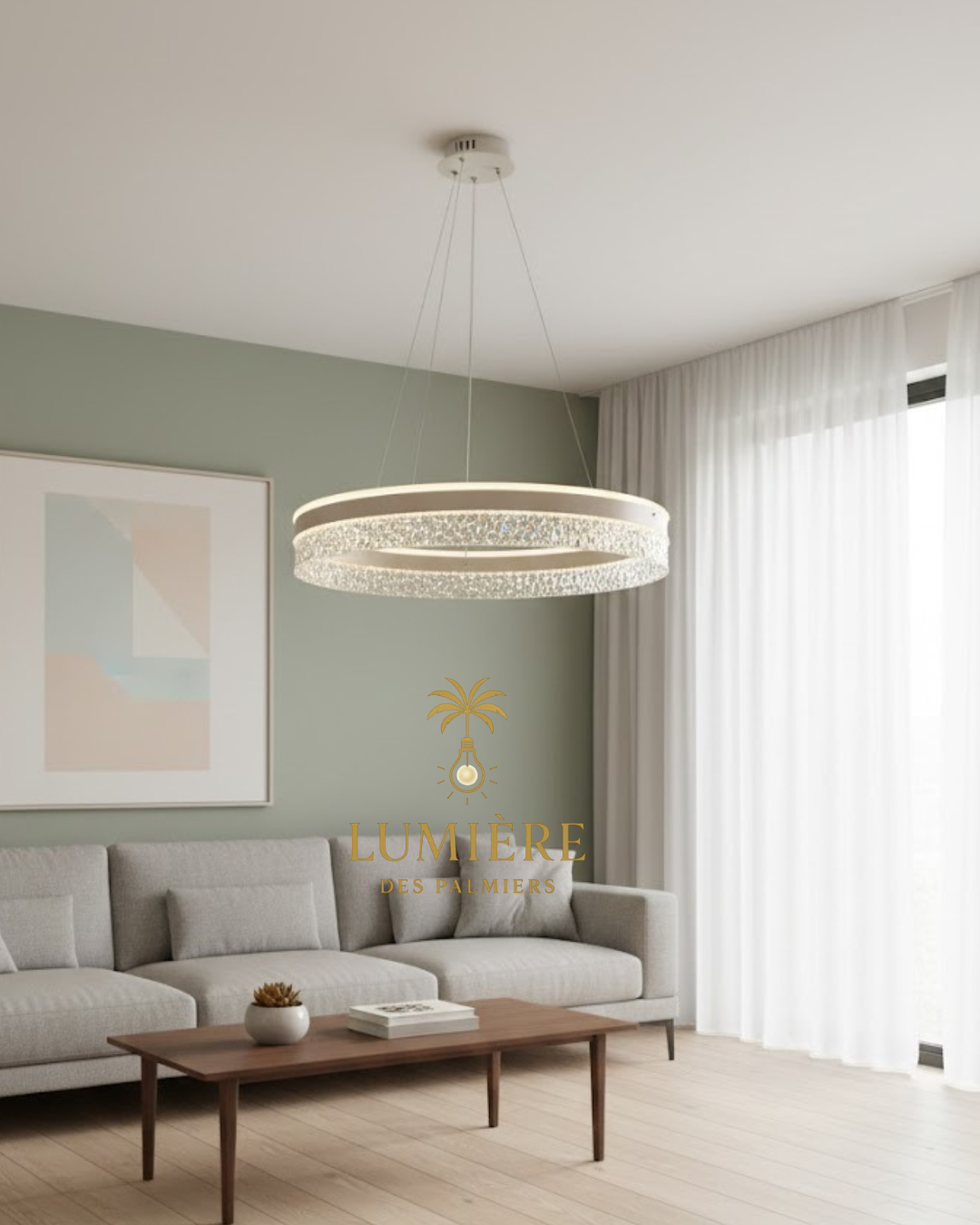 Suspension Piun White ( 3 Lumières )