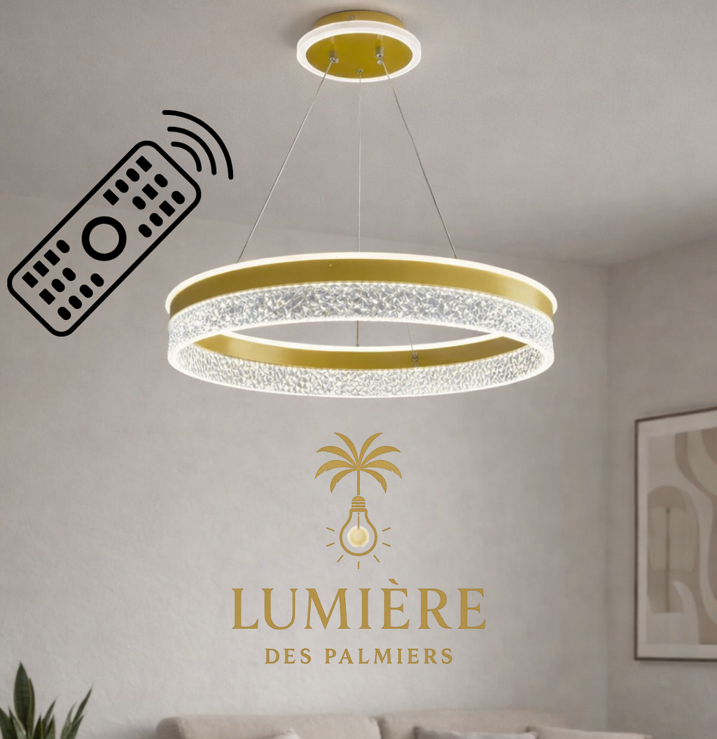 Suspension Ryzen GOLD ( avec télécommande )