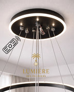 Suspension ORBIA BLACK – 60 cm