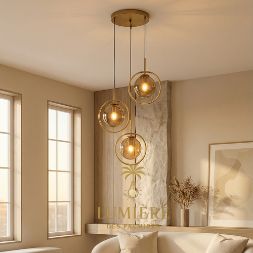 Suspension Aurea – 3 Globes