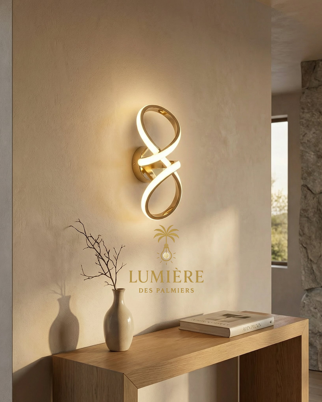 Applique murale Mus GOLD 30CM