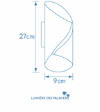 Applique murale Ayet OUTDOOR 27CM