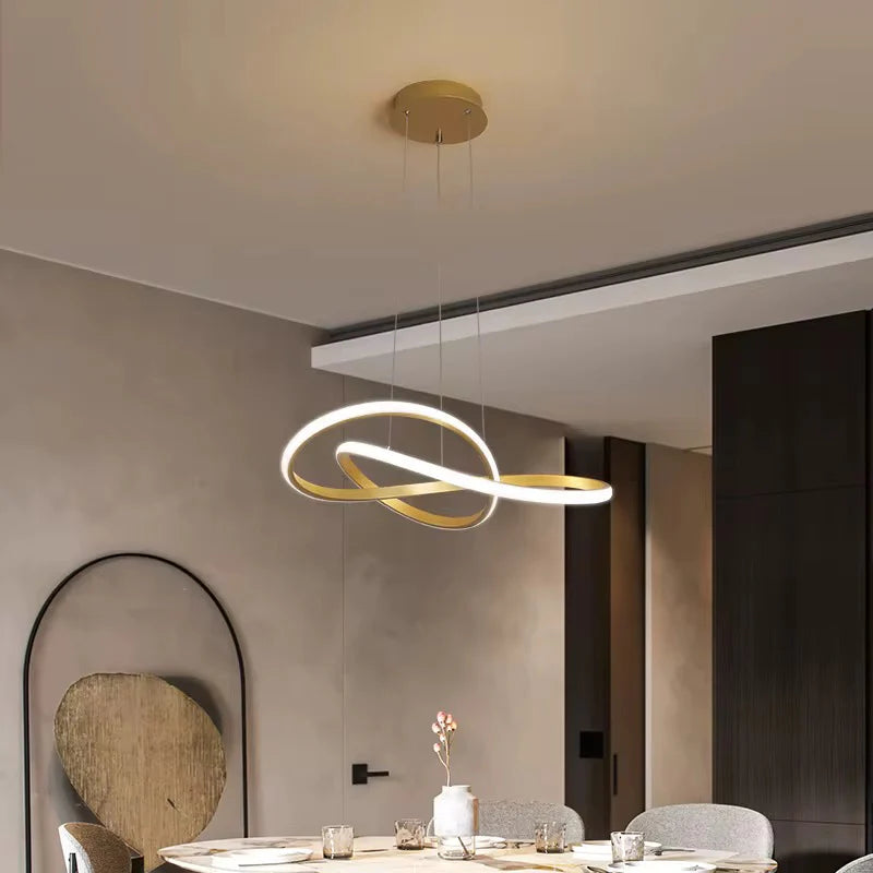 Suspension Kendal GOLD 50cm avec télécommande  (3 Lumières )