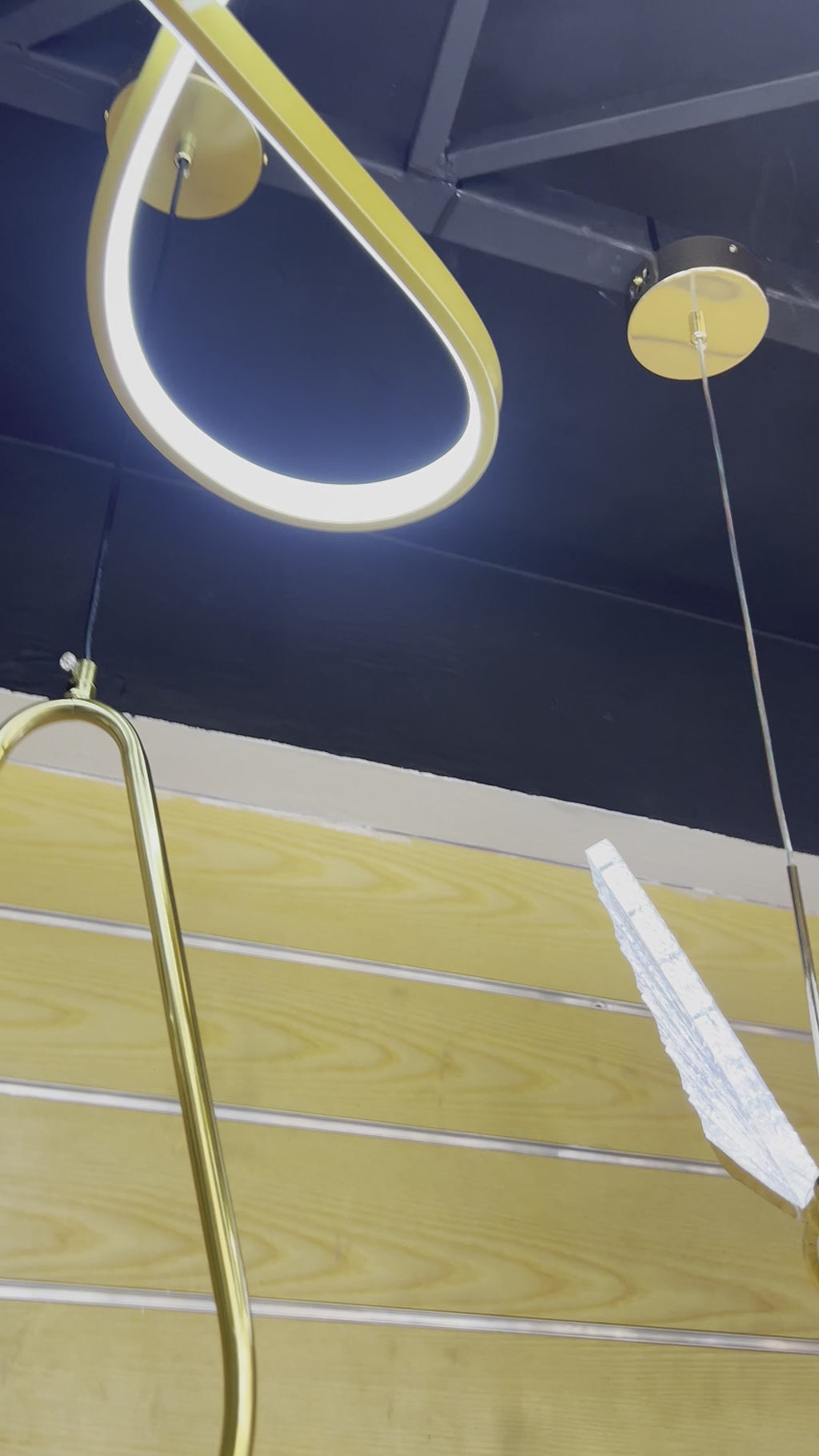Suspension Musique GOLD