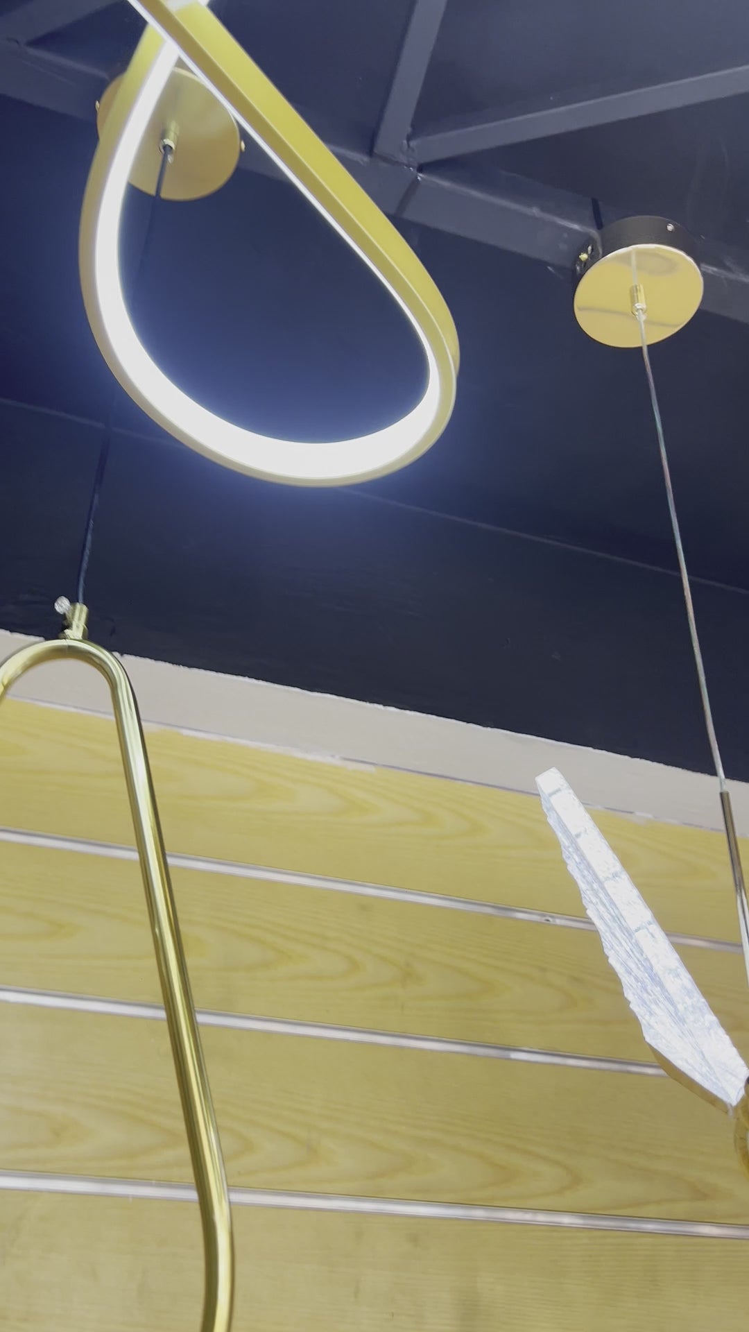 Suspension Musique GOLD