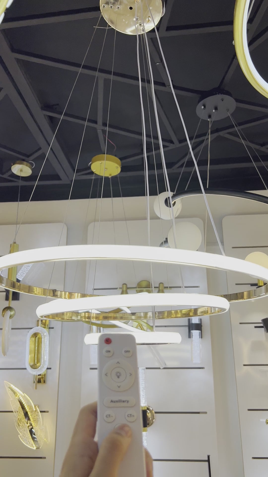 Suspension Monaco 60 CM avec télécommande (3 Lumières )