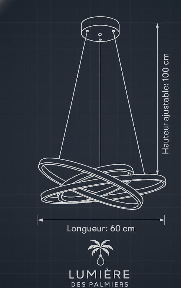 Suspension Alteria 60CM