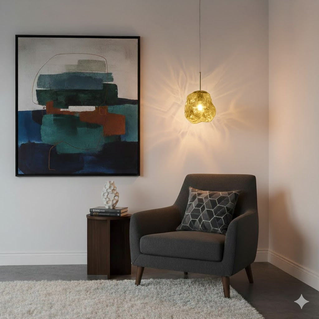 Suspension ROCK Jaune